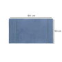 Mijölnir Toalla de Manos Azul 100% Algodón 450 gr/m² 50 x 90 cm Lujosa y Suave para Baño